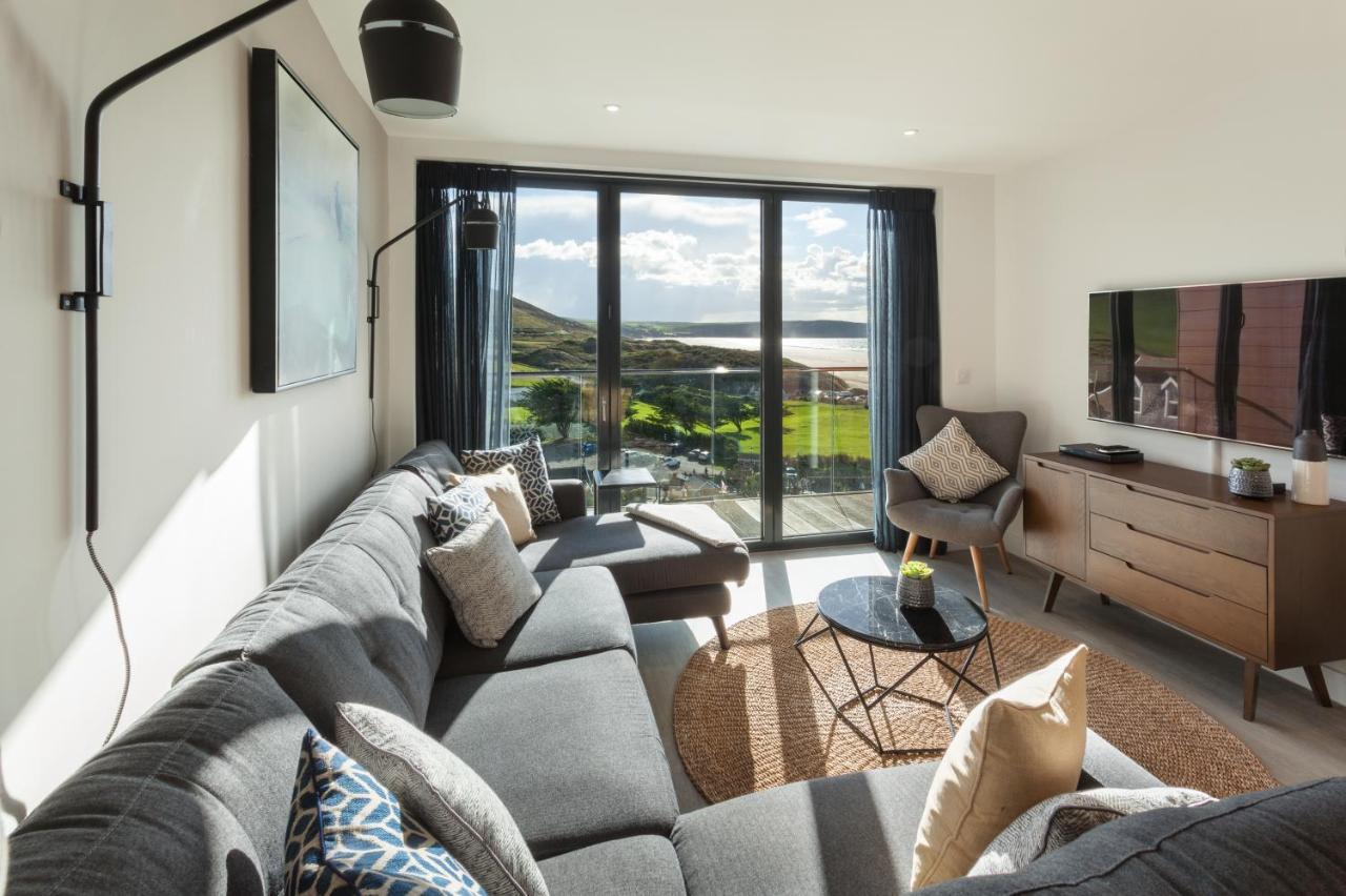 2 Woolacombe West - Luxury Apartment At Byron Woolacombe, Only 4 Minute Walk To Woolacombe Beach! Eksteriør bilde